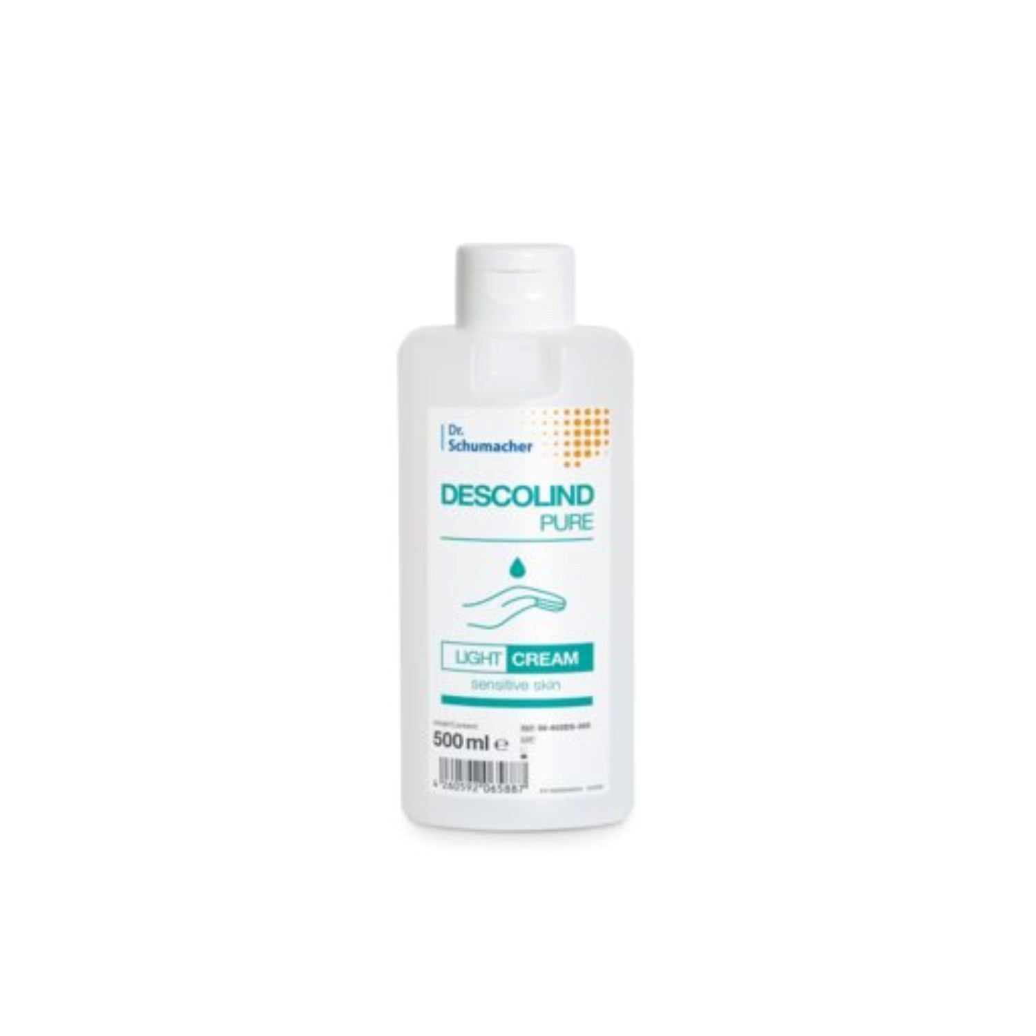 Descolind Pure Light Cream, Parfümfreie Pflegecreme für sensible Haut- 500 ml
